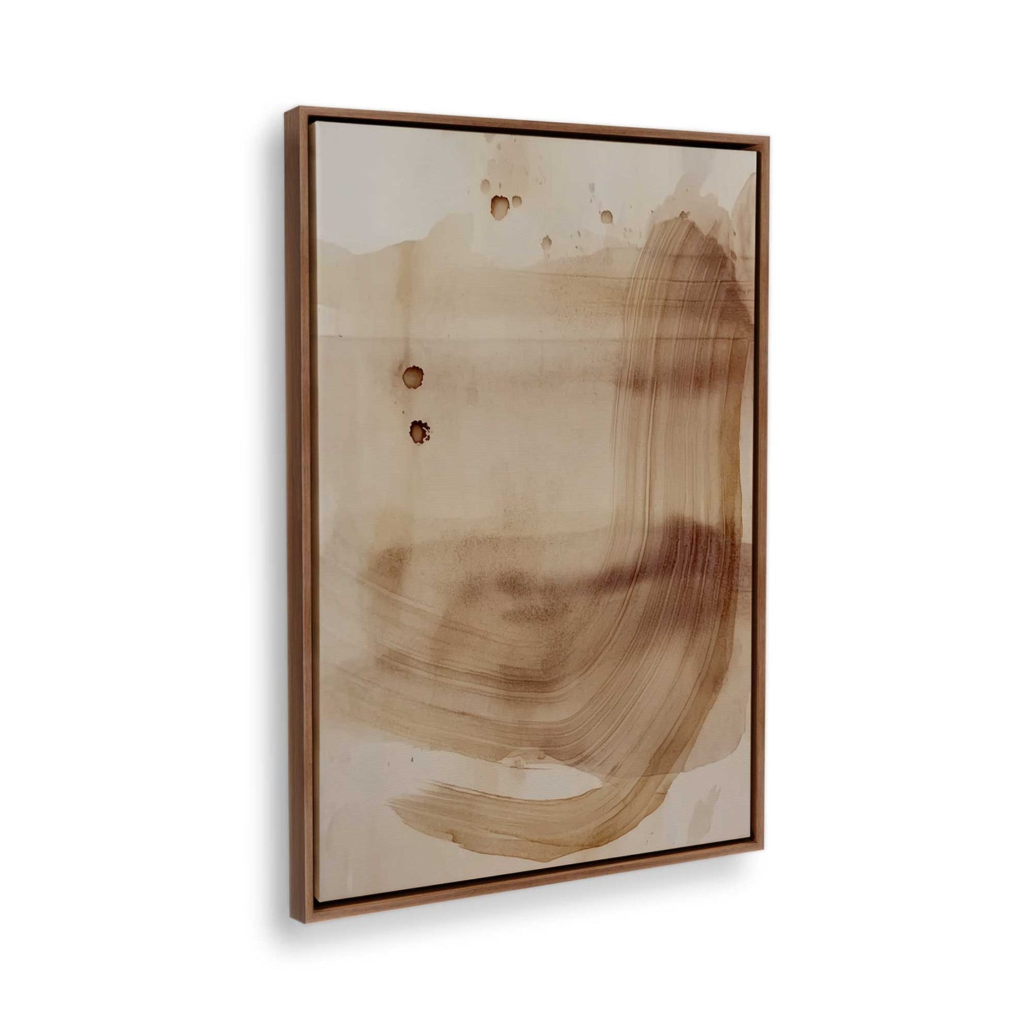 [Color:Walnut], Picture of the corner of the art