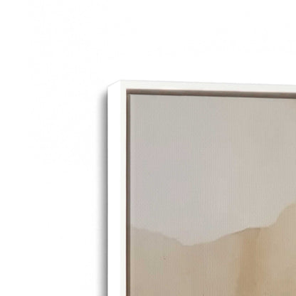 [Color:Opaque White], Picture of art in a White frame at an angle