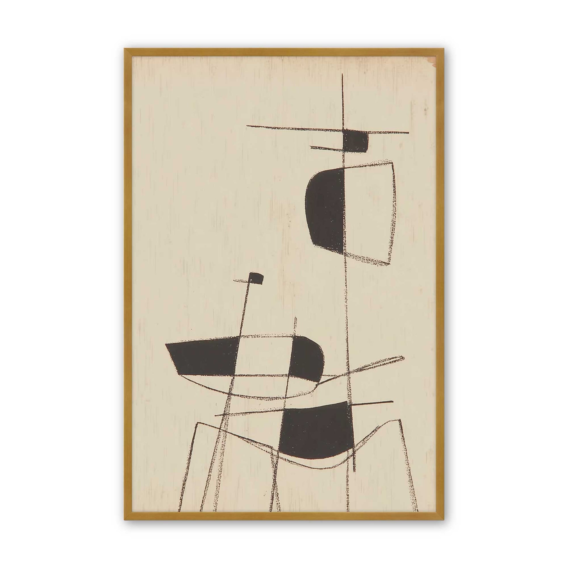 [Color:Polished Gold], Picture of art in a Polished Gold frame