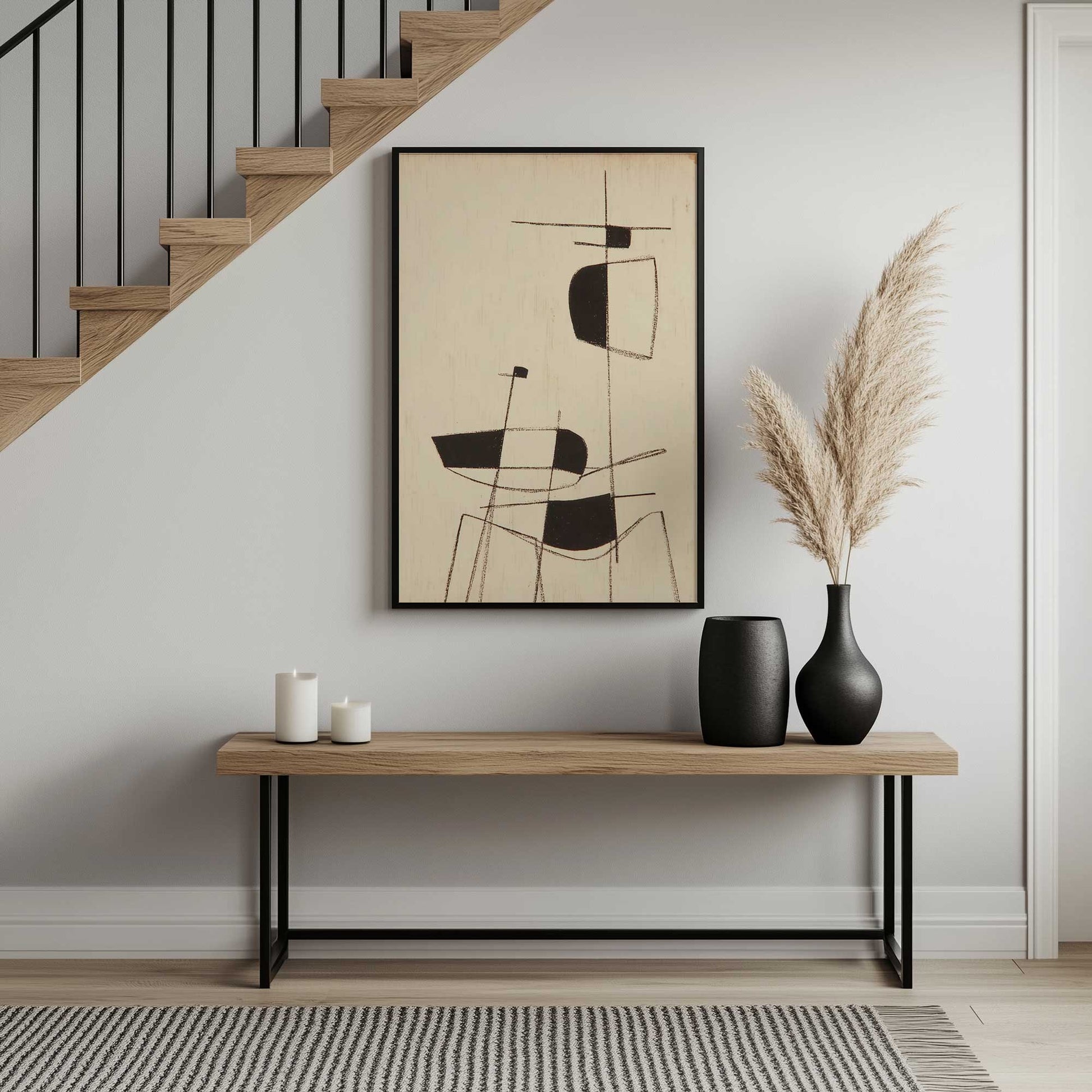 Picture of art in a room