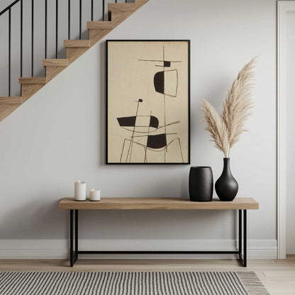 Picture of art in a room