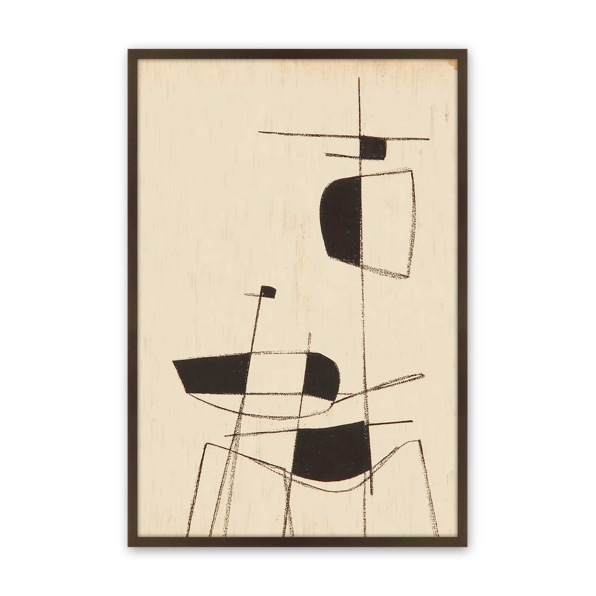 [Color:Belvinder Brown], Picture of art in a Belvinder Brown frame