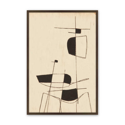[Color:Belvinder Brown], Picture of art in a Belvinder Brown frame