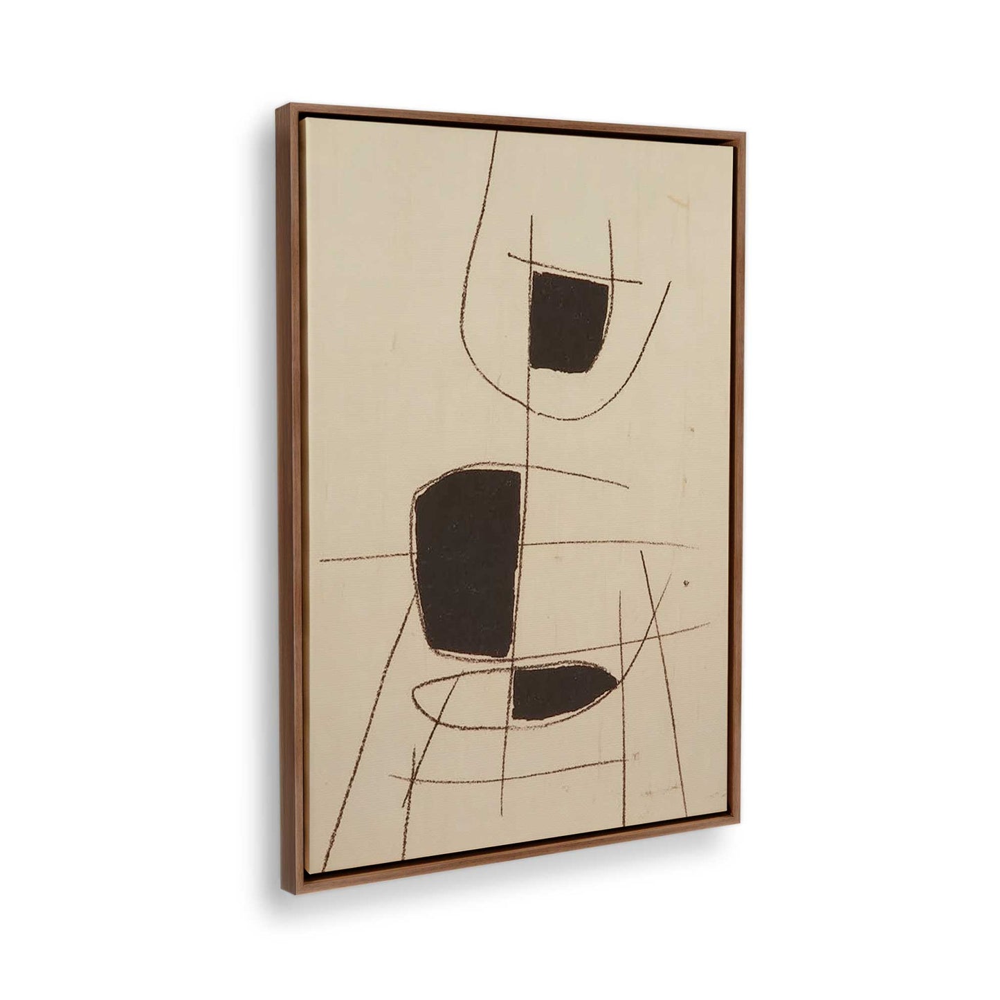 [Color:Walnut], Picture of the corner of the art