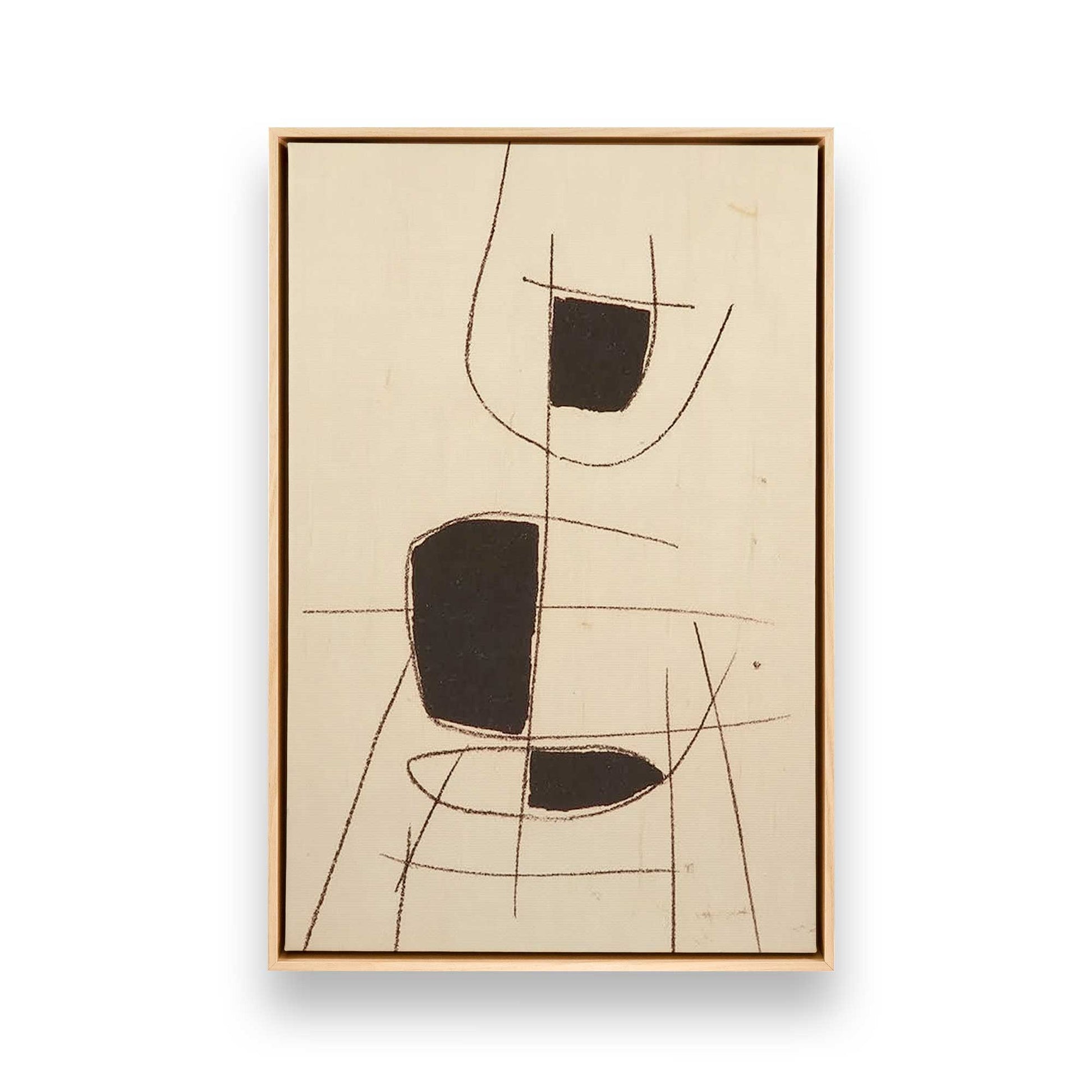 [Color:American Maple], Picture of art in a American Maple frame