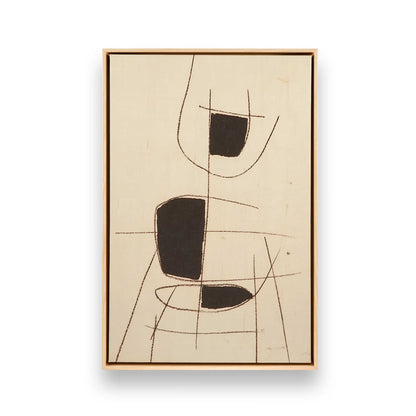 [Color:American Maple], Picture of art in a American Maple frame