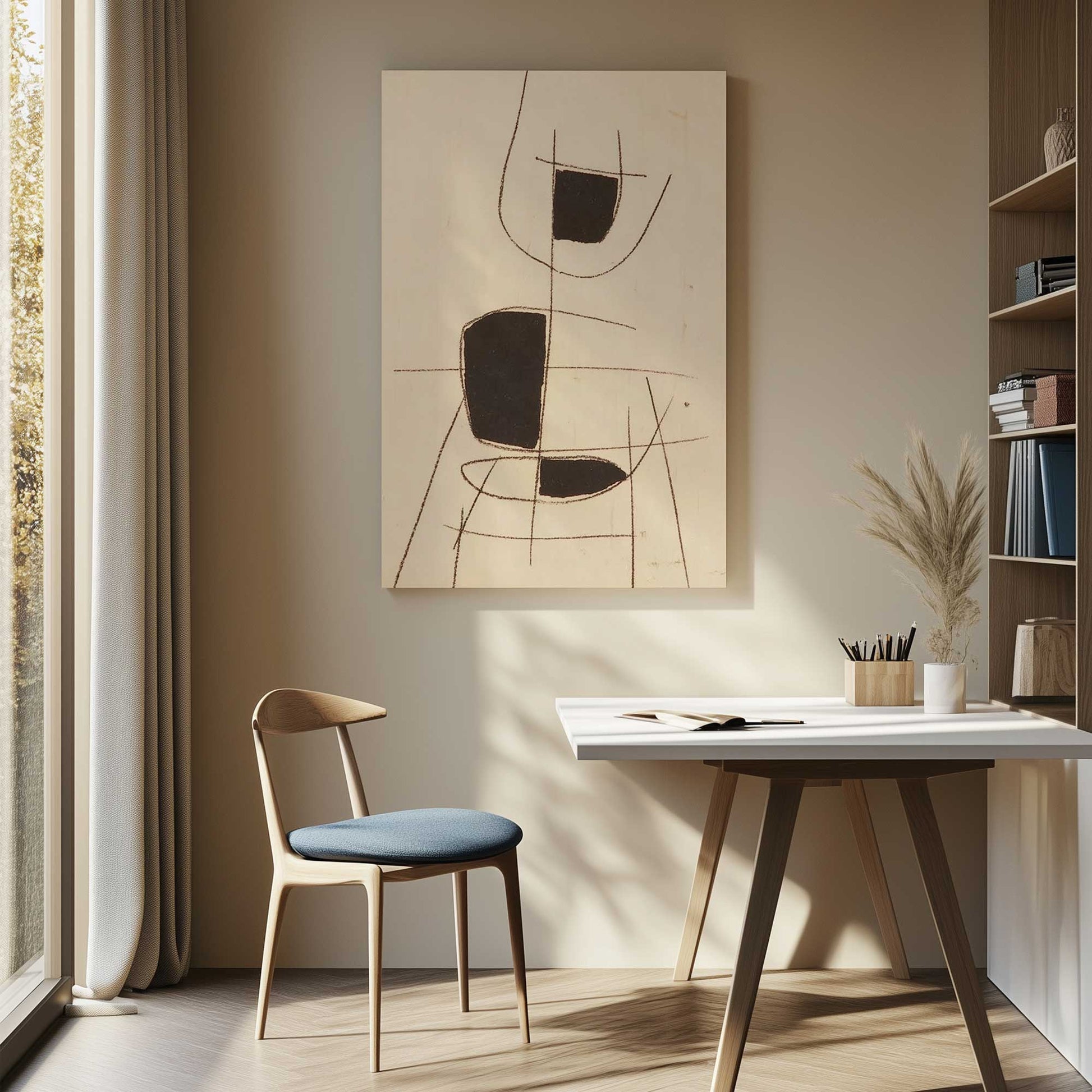 Picture of art in a room