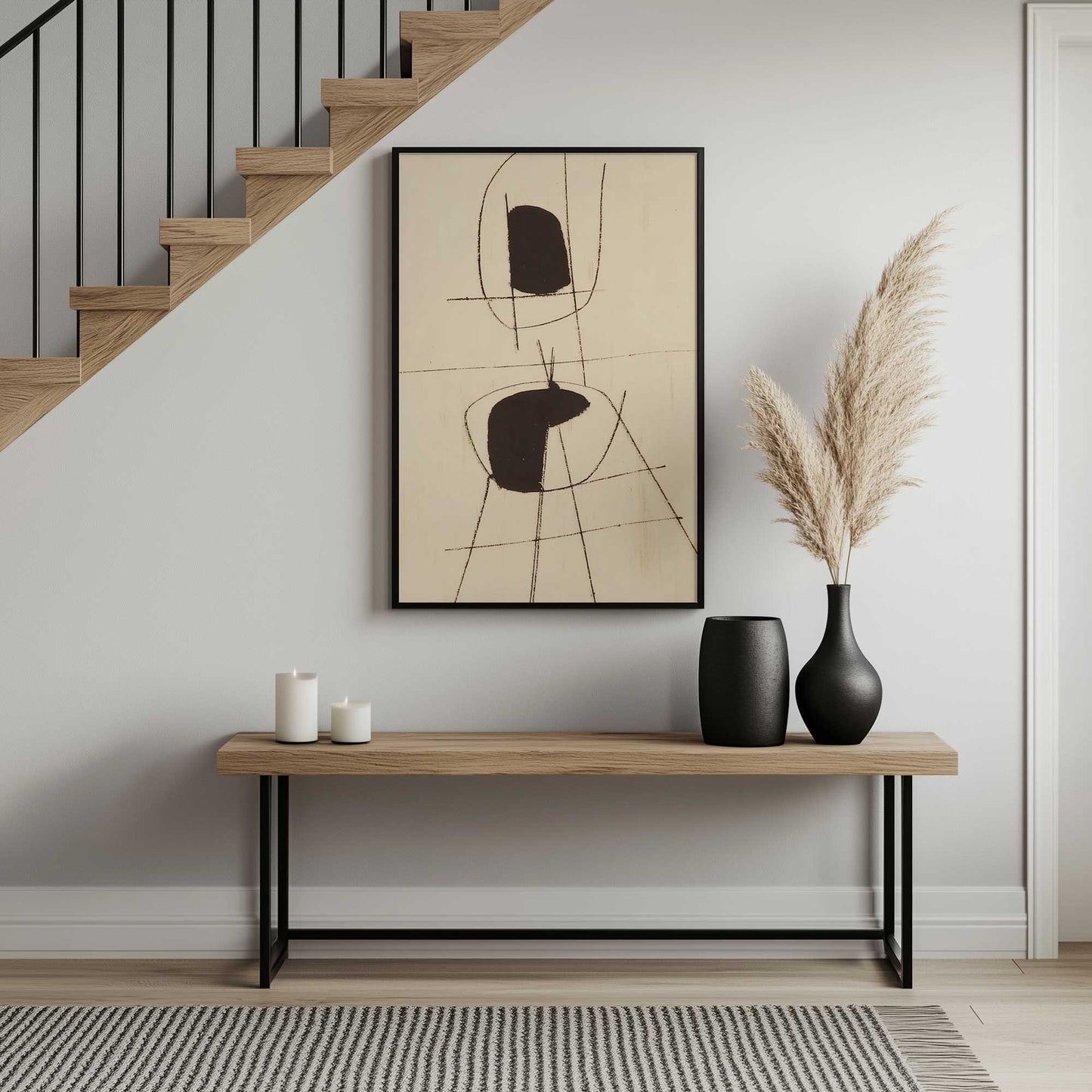 Picture of art in a room