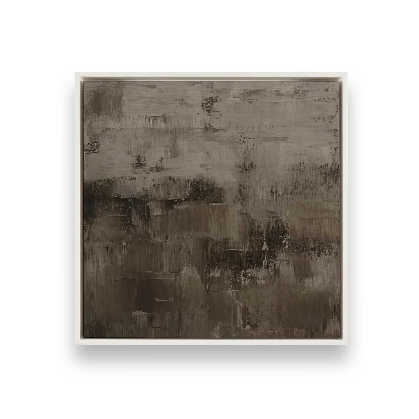 [Color:Opaque White], Picture of art in a White frame