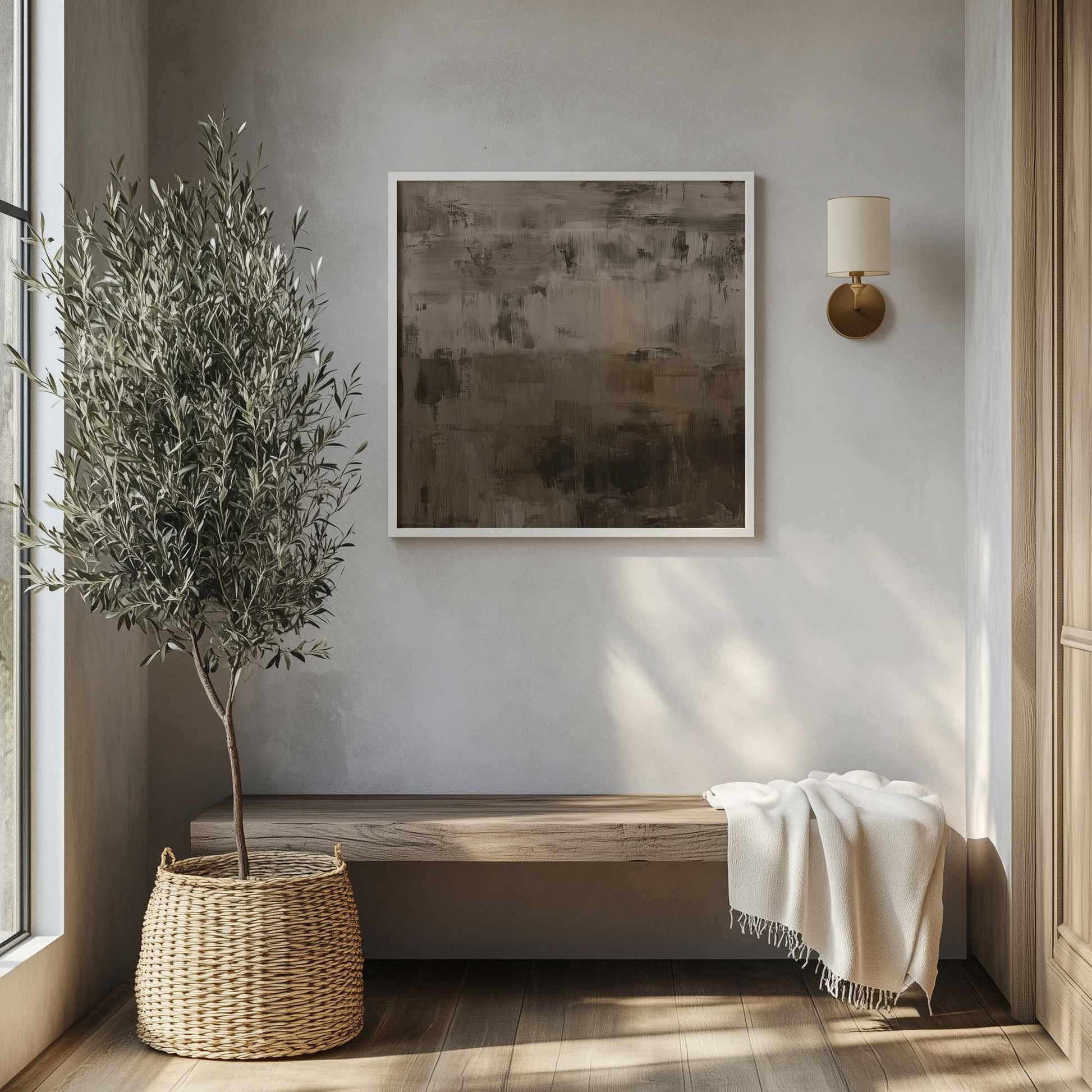 Picture of art in a room