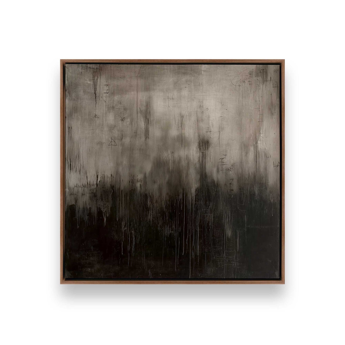 [Color:Walnut], Picture of art in a Walnut frame