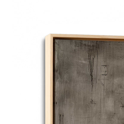[Color:American Maple], Picture of art in a American Maple frame at an angle