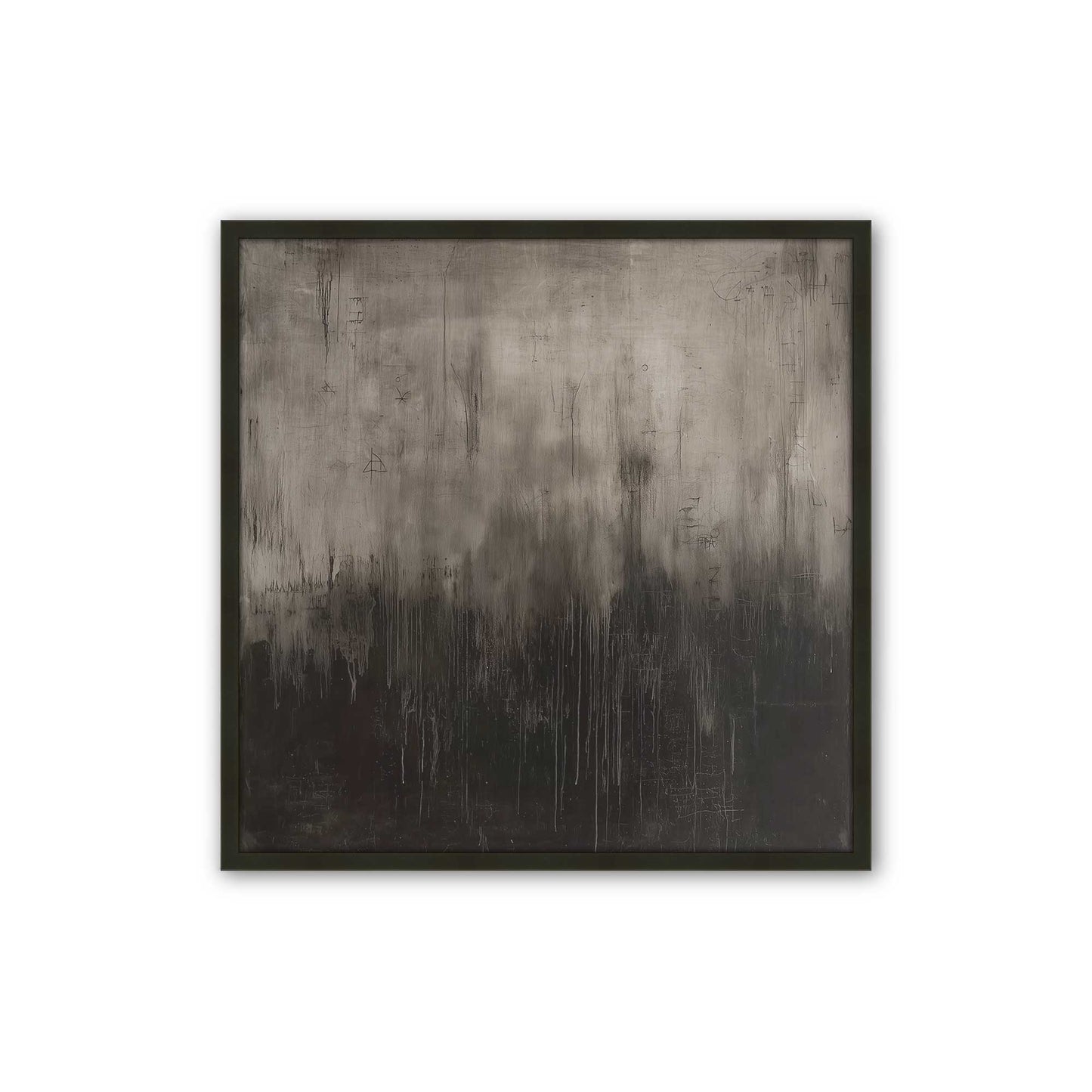 [Color:Satin Black], Picture of art in a Satin Black frame