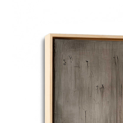 [Color:American Maple], Picture of art in a American Maple frame at an angle