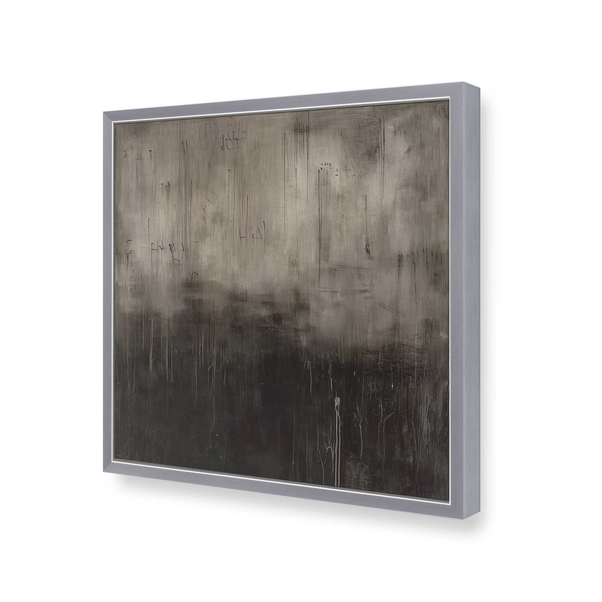 [Color:Polished Chrome], Picture of art in a Polished Chrome frame of the corner