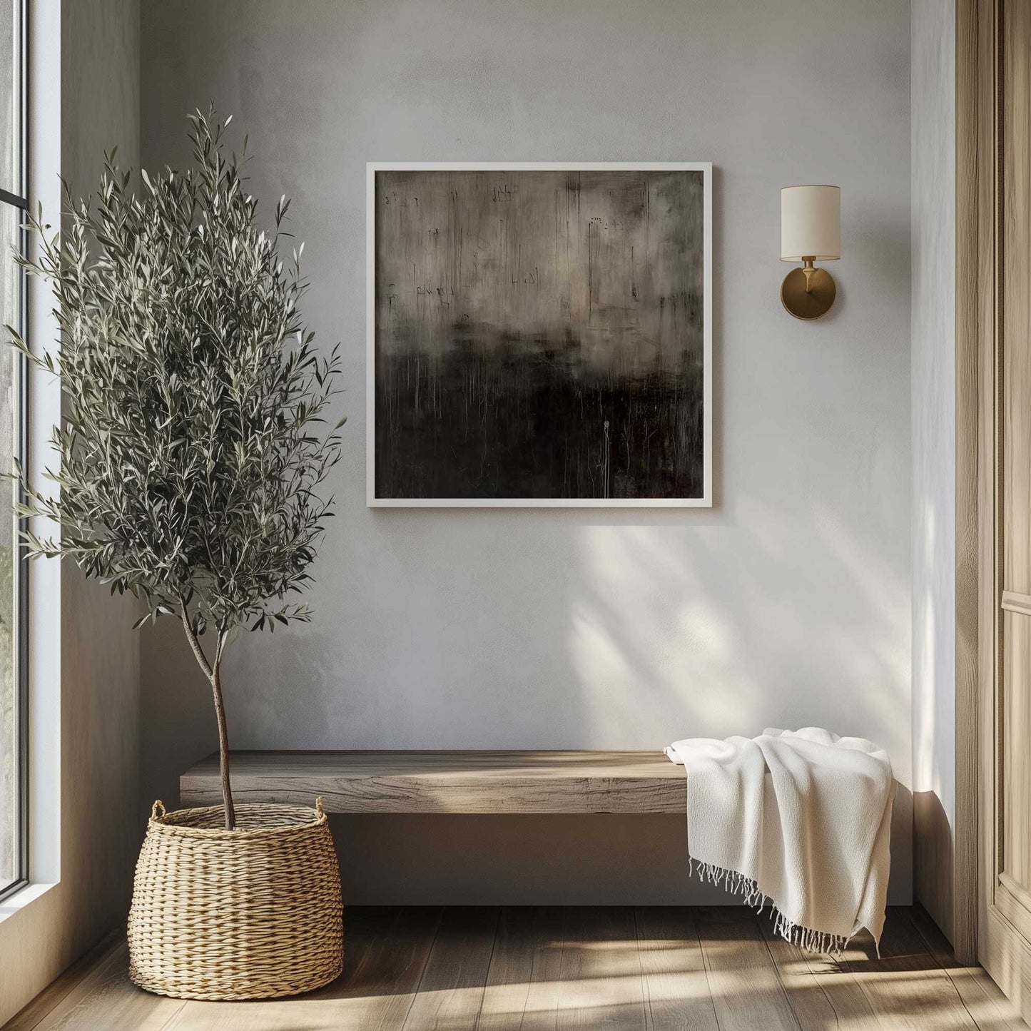 Picture of art in a room