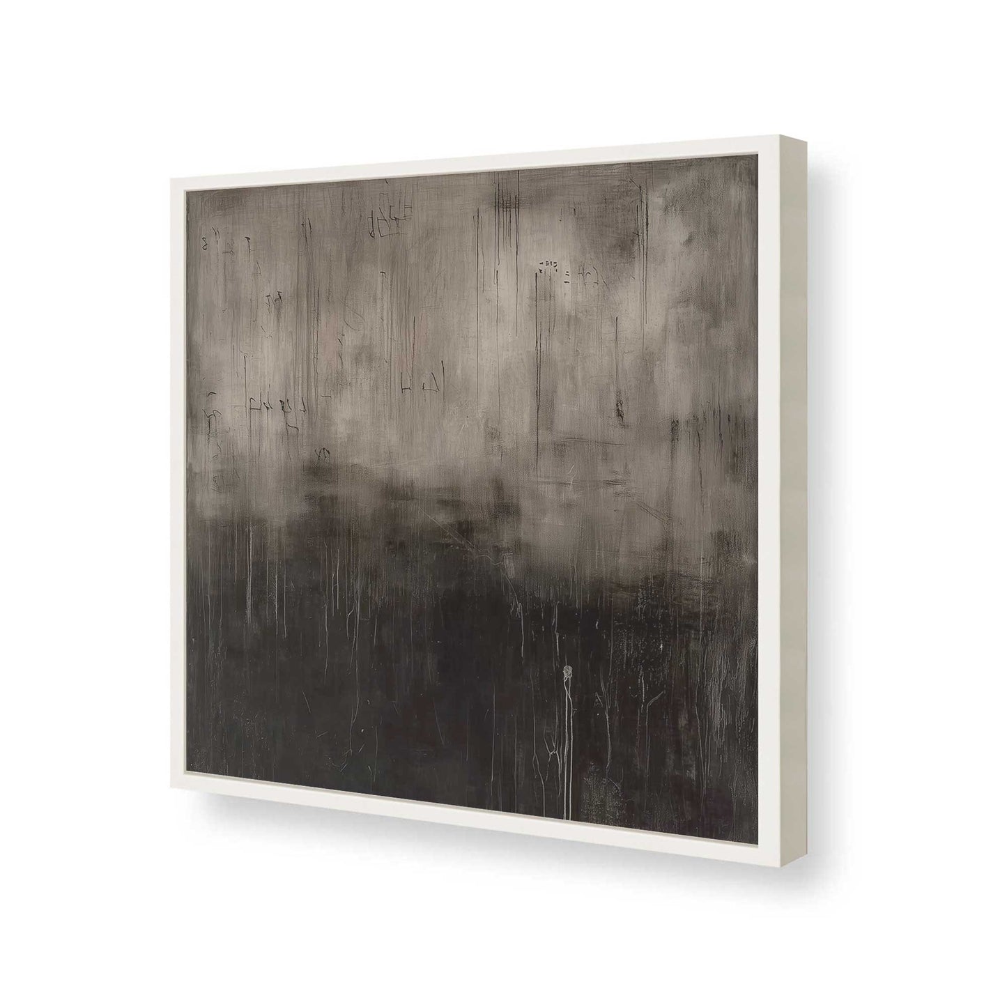 [Color:Opaque White], Picture of art in a Opaque White frame of the corner