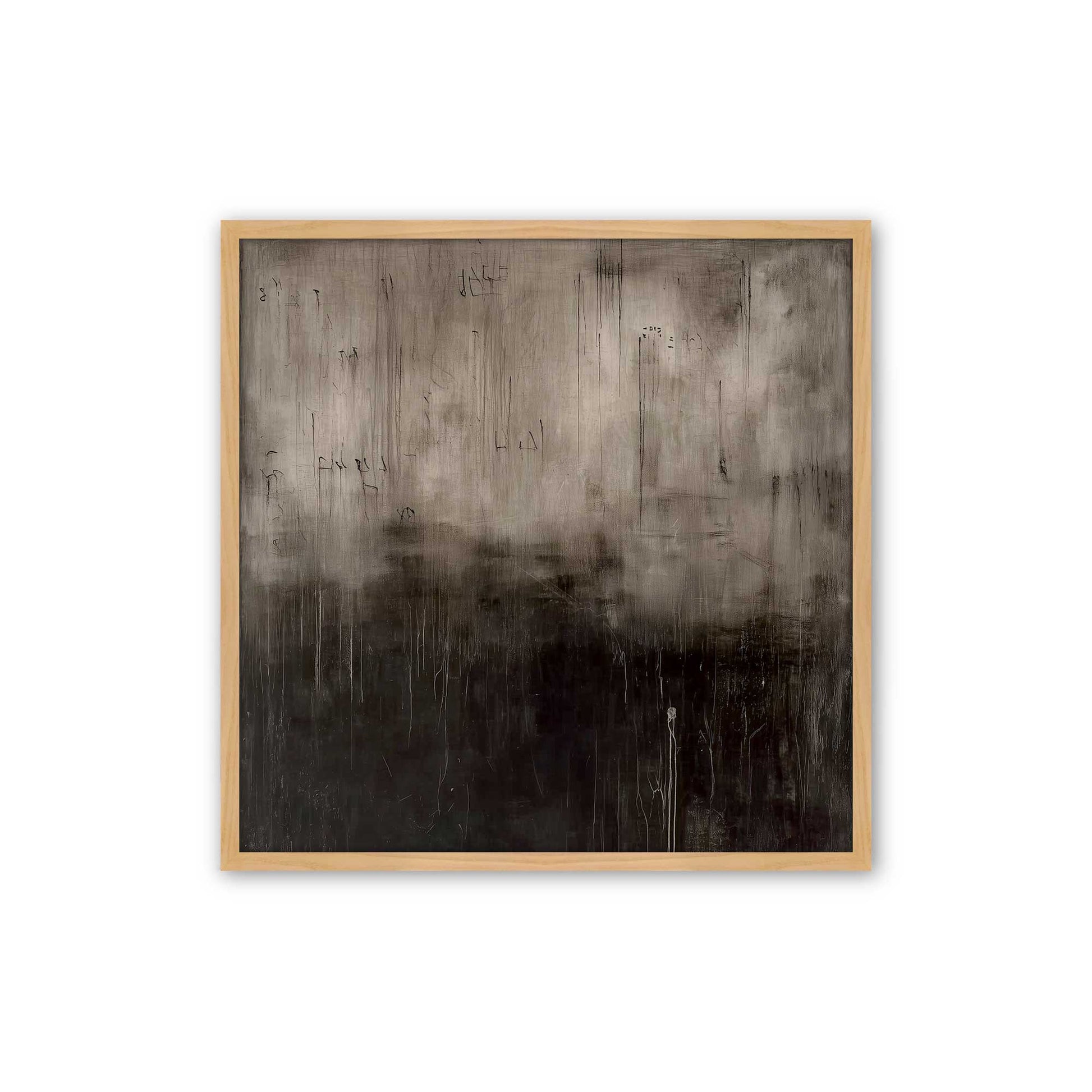 [Color:American Maple], Picture of art in a American Maple frame