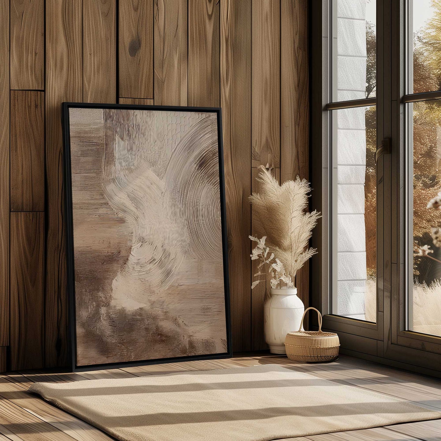 Picture of art in a room