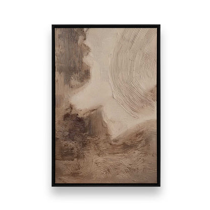 [Color:Satin Black], Picture of art in a Satin Black frame