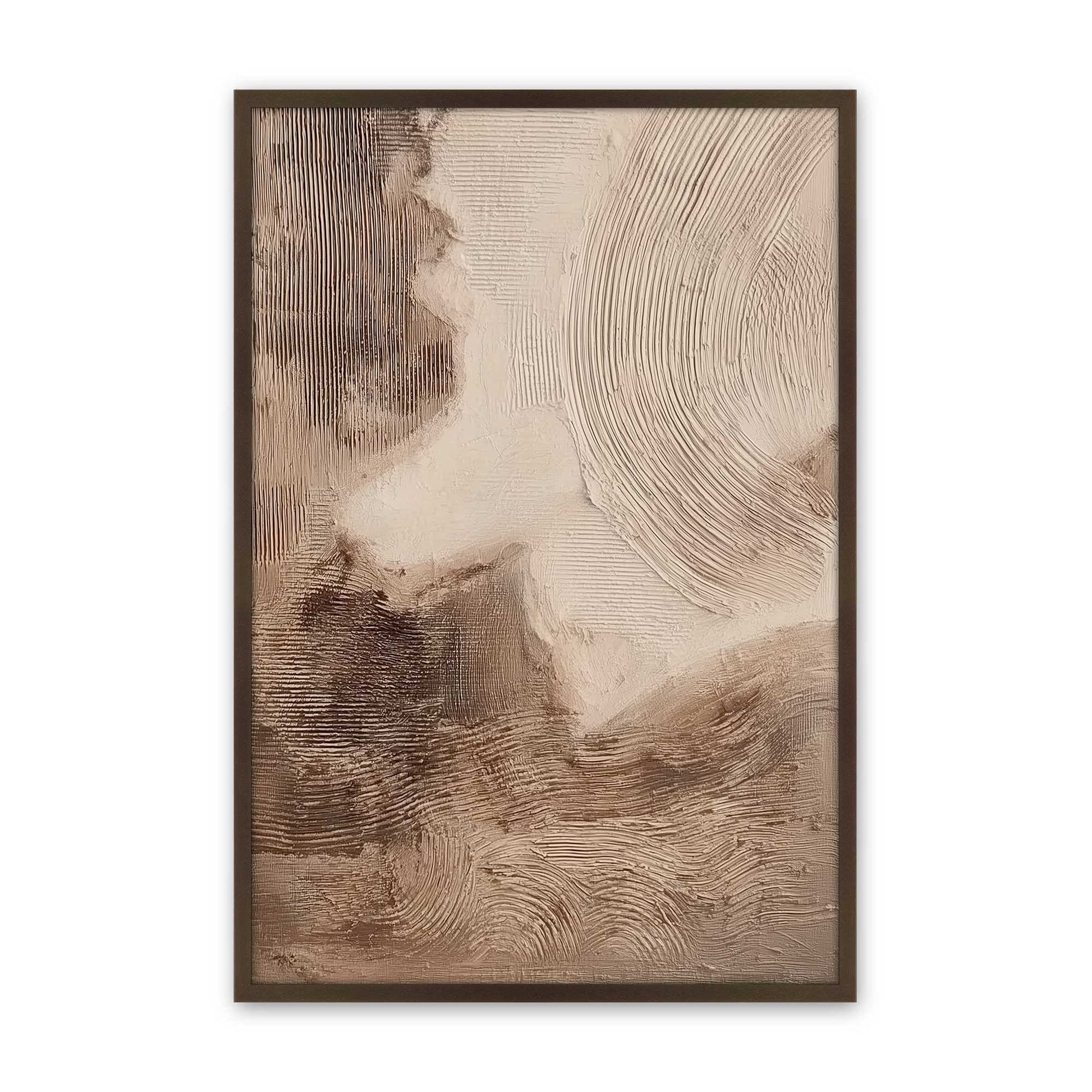 [Color:Belvinder Brown], Picture of art in a Belvinder Brown frame