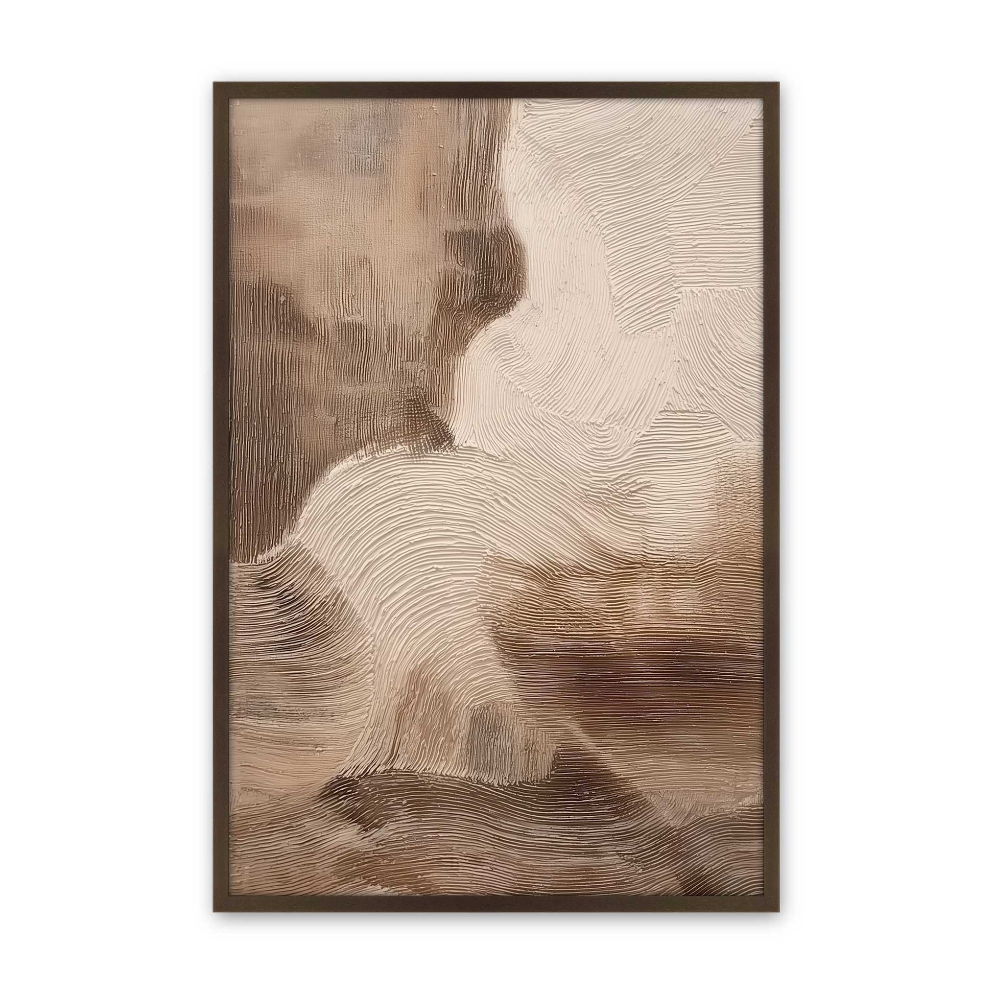 [Color:Belvinder Brown], Picture of art in a Belvinder Brown frame