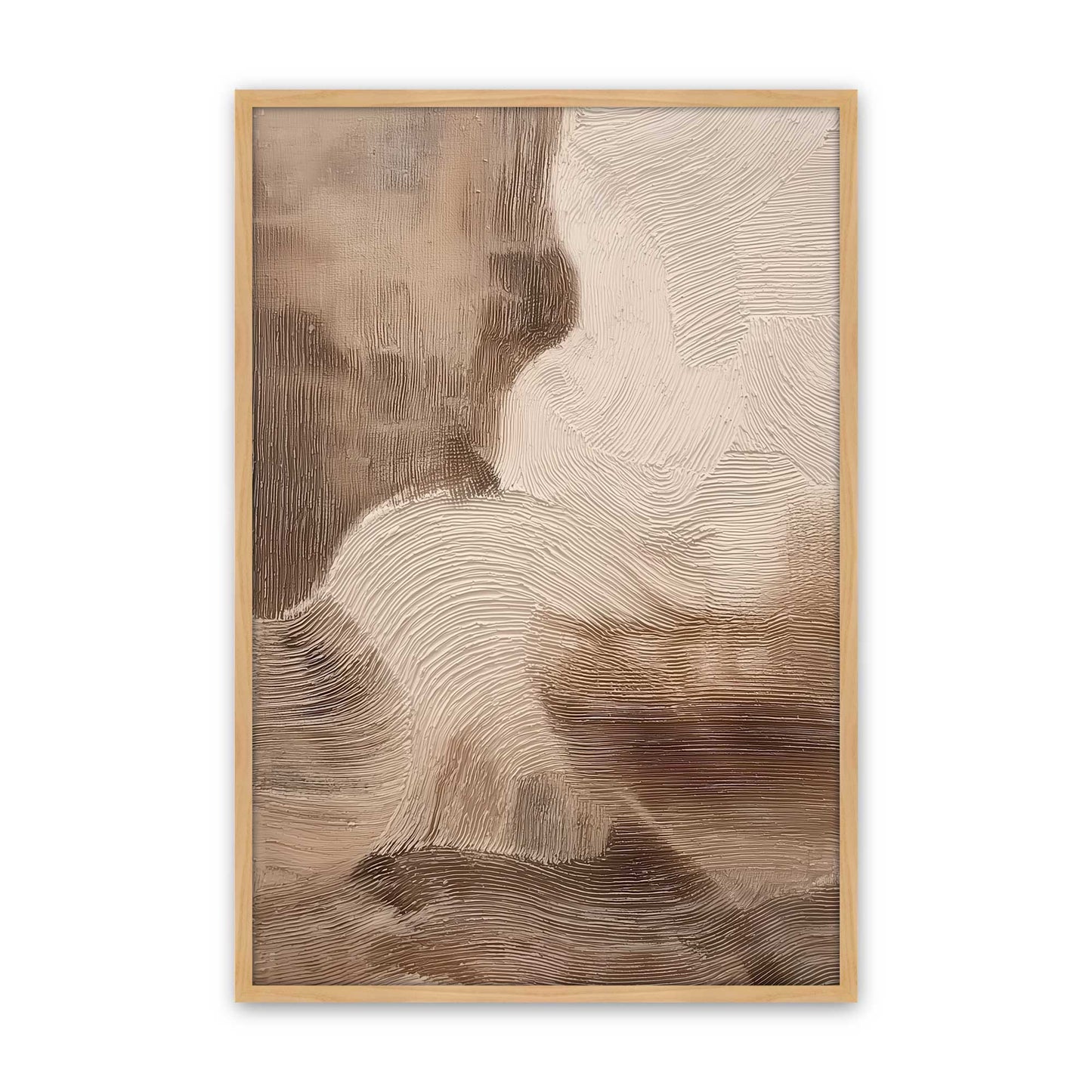 [Color:American Maple], Picture of art in a American Maple frame