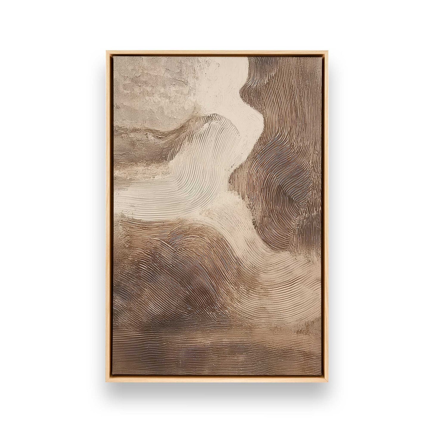 [Color:American Maple], Picture of art in a American Maple frame