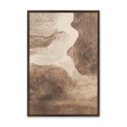 [Color:Belvinder Brown], Picture of art in a Belvinder Brown frame