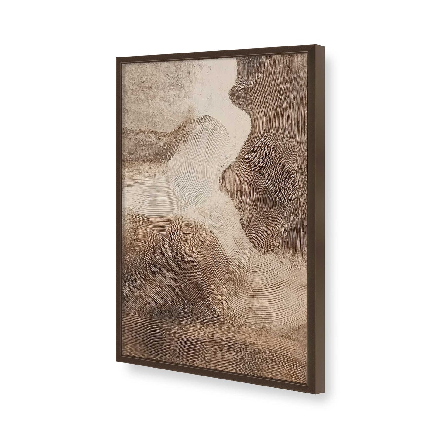 [Color:Belvinder Brown], Picture of art in a Belvinder Brown frame of the corner