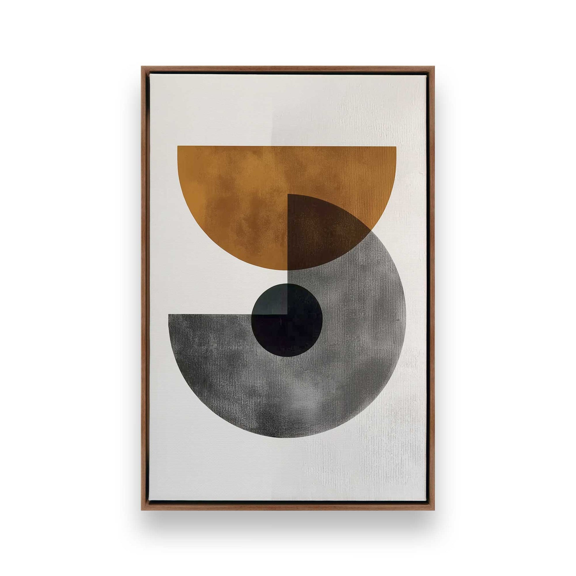 [Color:Walnut], Picture of art in a Walnut frame
