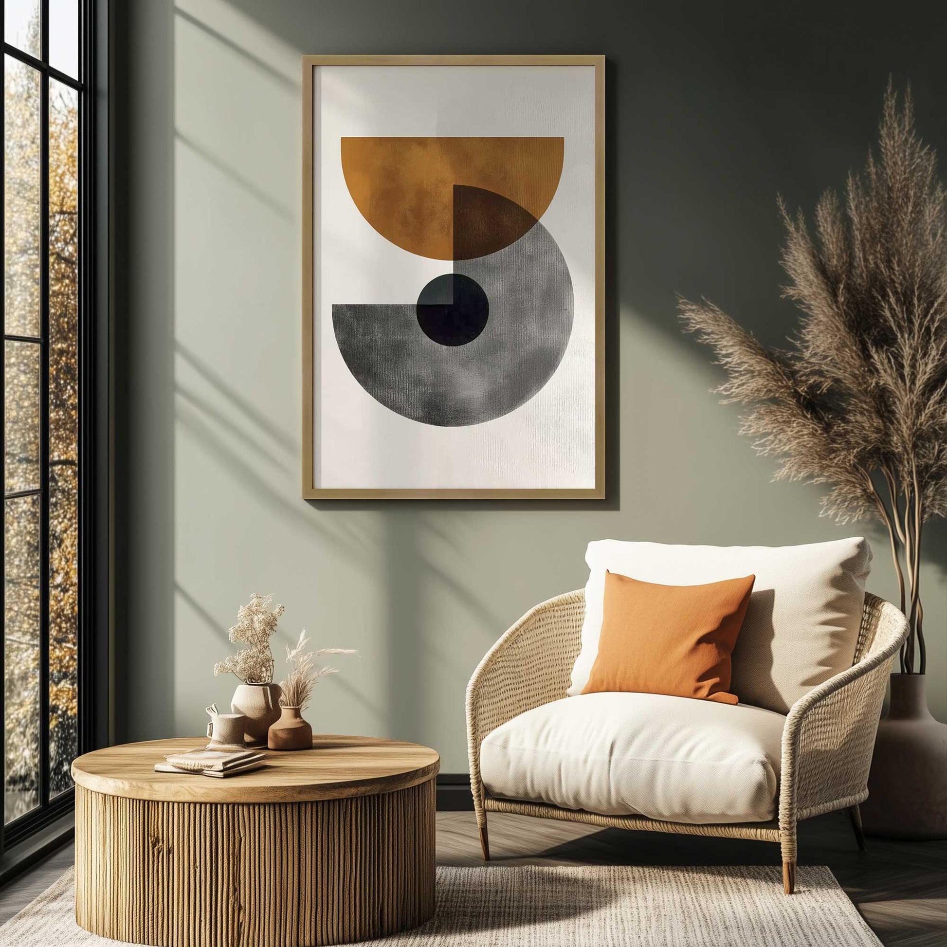 Picture of art in a room