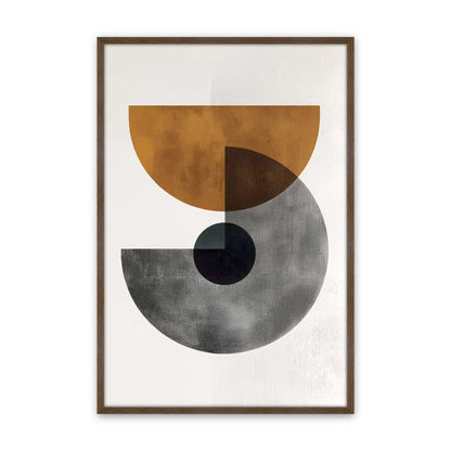 [Color:Walnut], Picture of art in a Walnut frame
