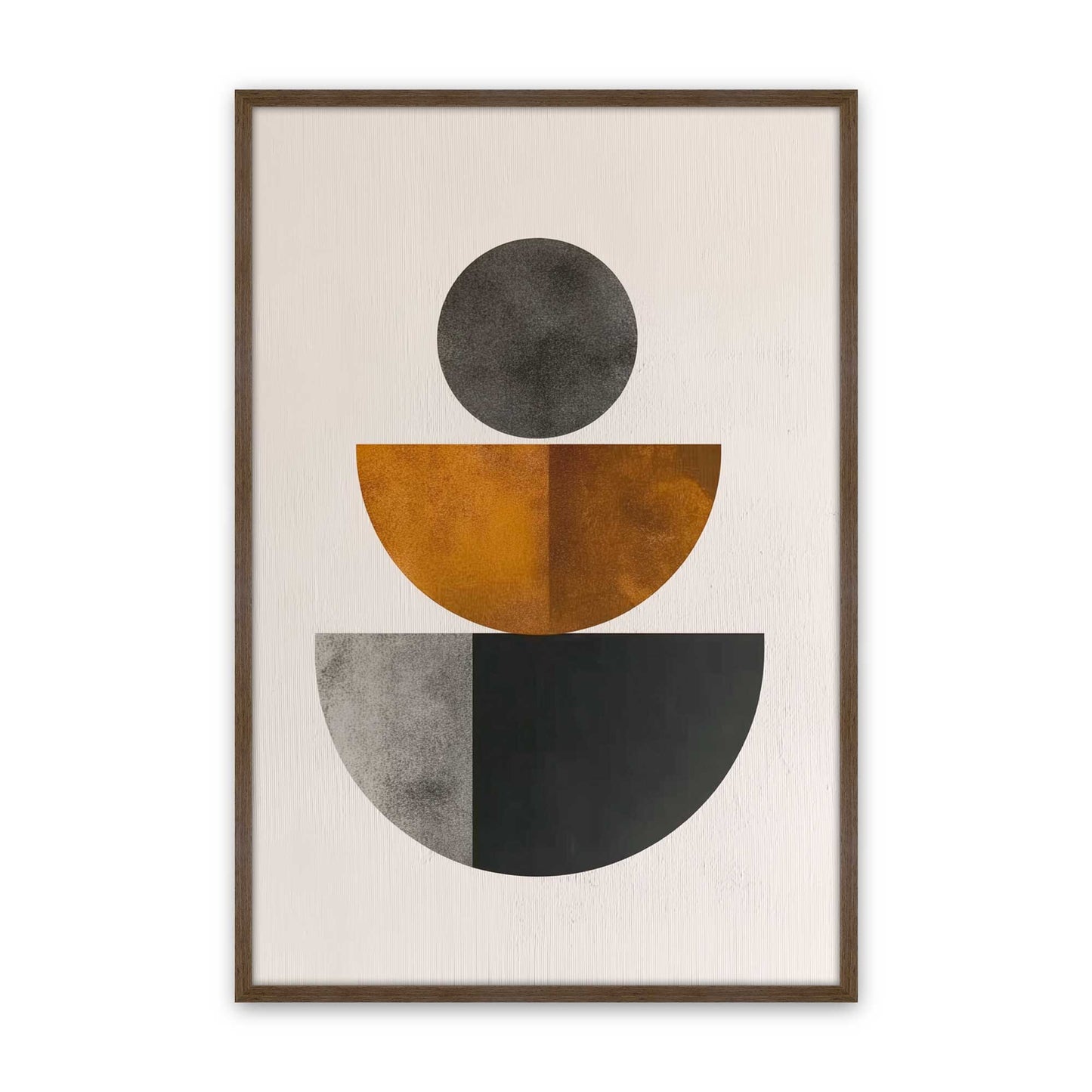 [Color:Walnut], Picture of art in a Walnut frame