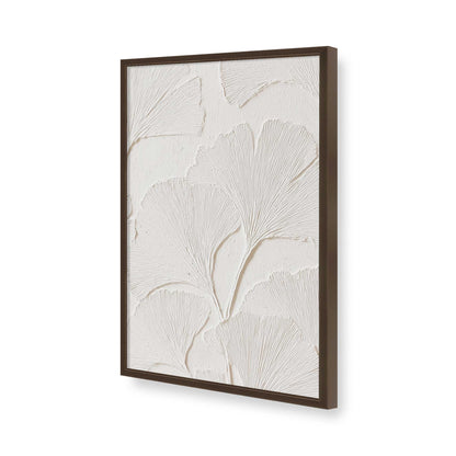 [Color:Brown], Picture of art in a Brown frame of the corner