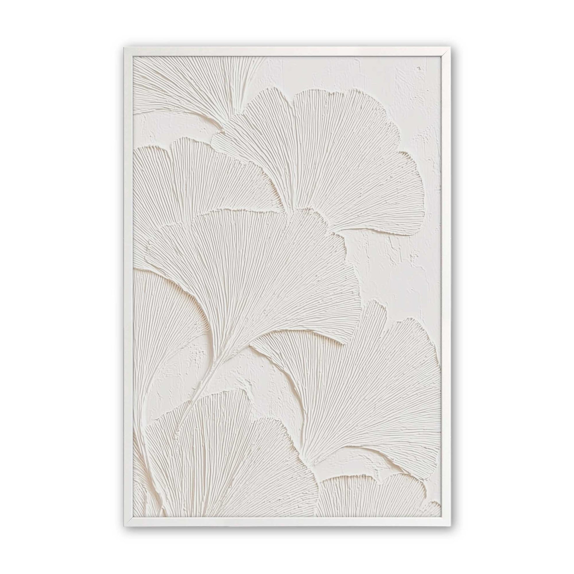 [Color:Opaque White], Picture of art in an Opaque White frame
