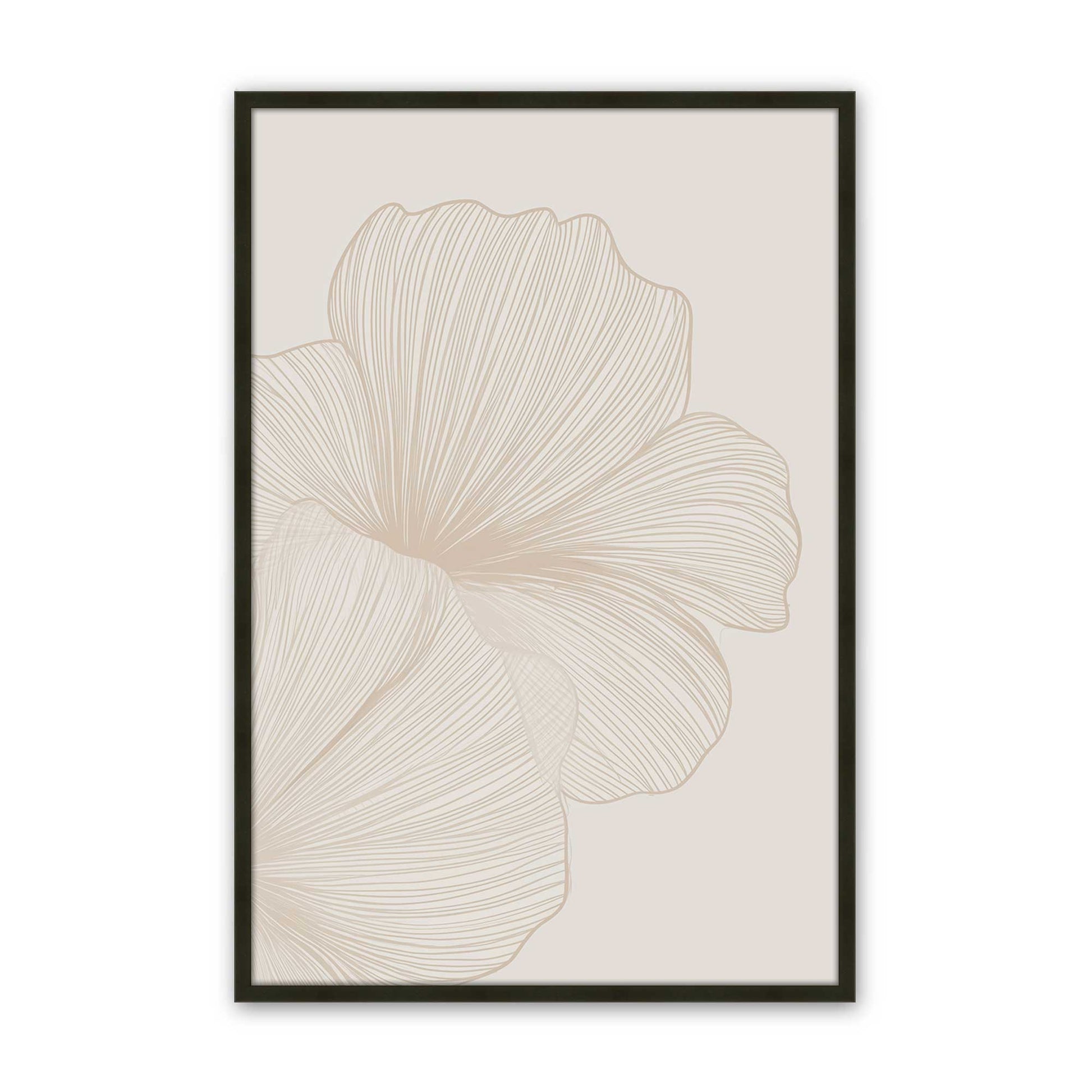 [Color:Satin Black], Picture of art in a Satin Black frame