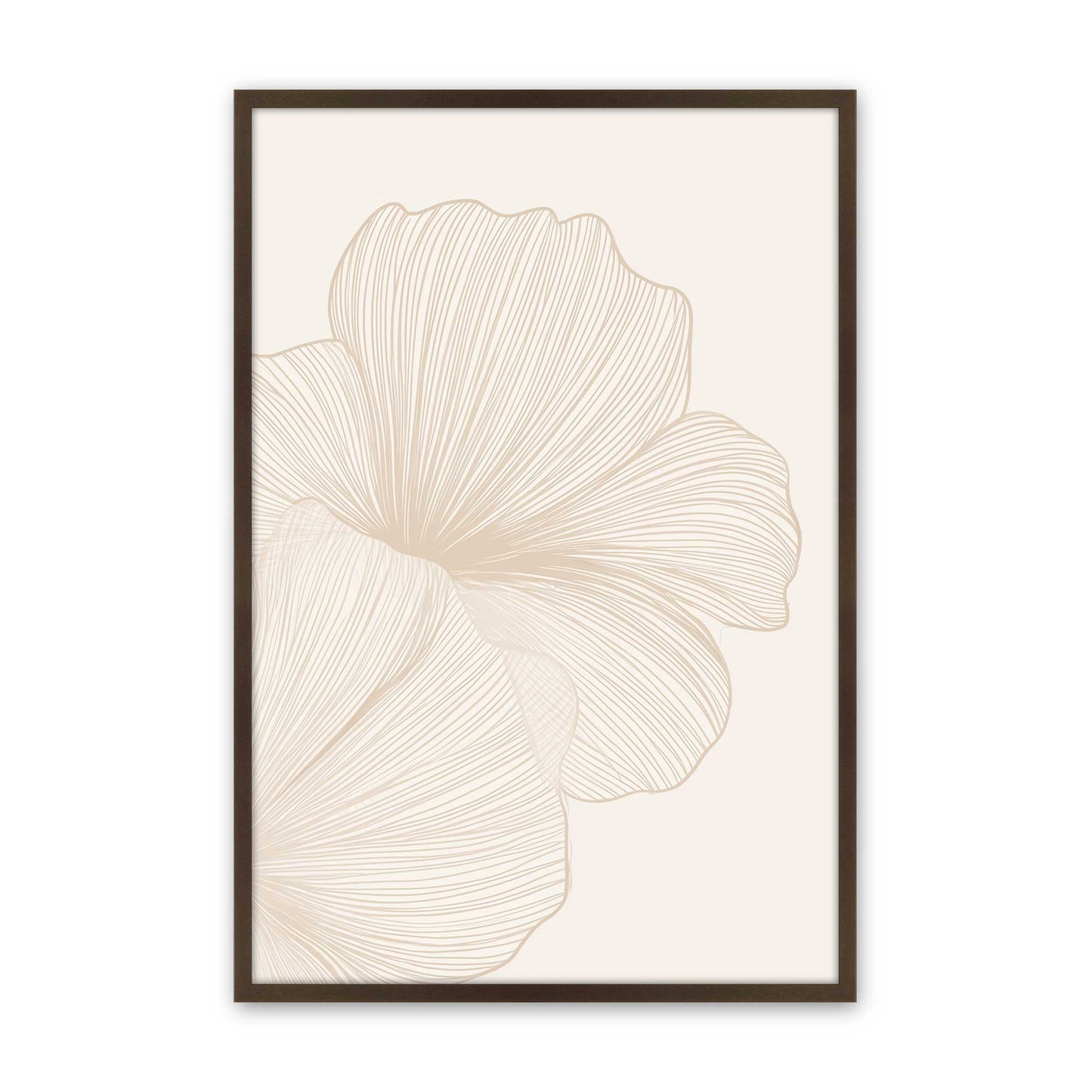 [Color:Belvinder Brown], Picture of art in a Belvinder Brown frame