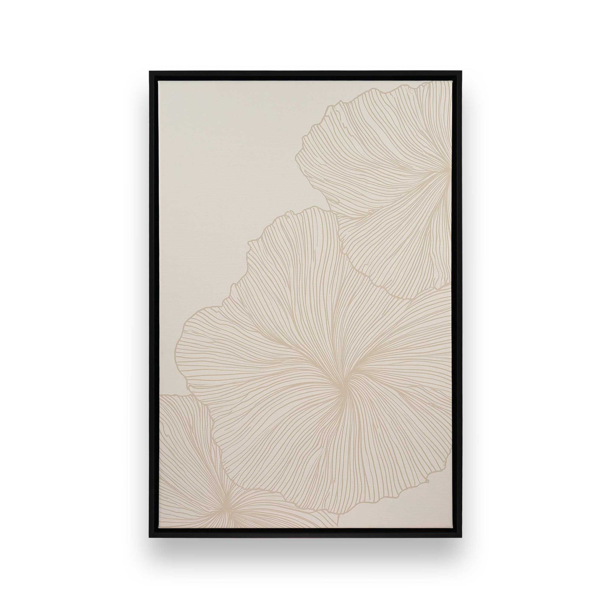 [Color:Satin Black], Picture of art in a Satin Black frame