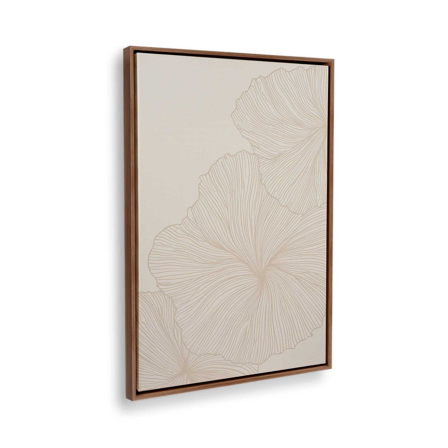 [Color:Walnut], Picture of the corner of the art