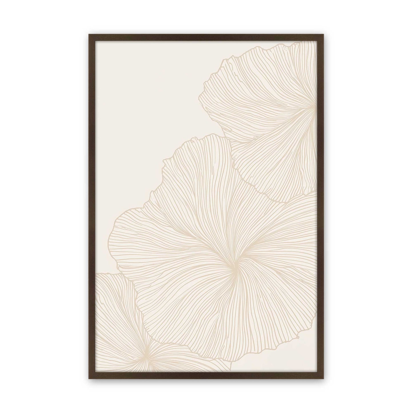 [Color:Belvinder Brown], Picture of art in a Belvinder Brown frame