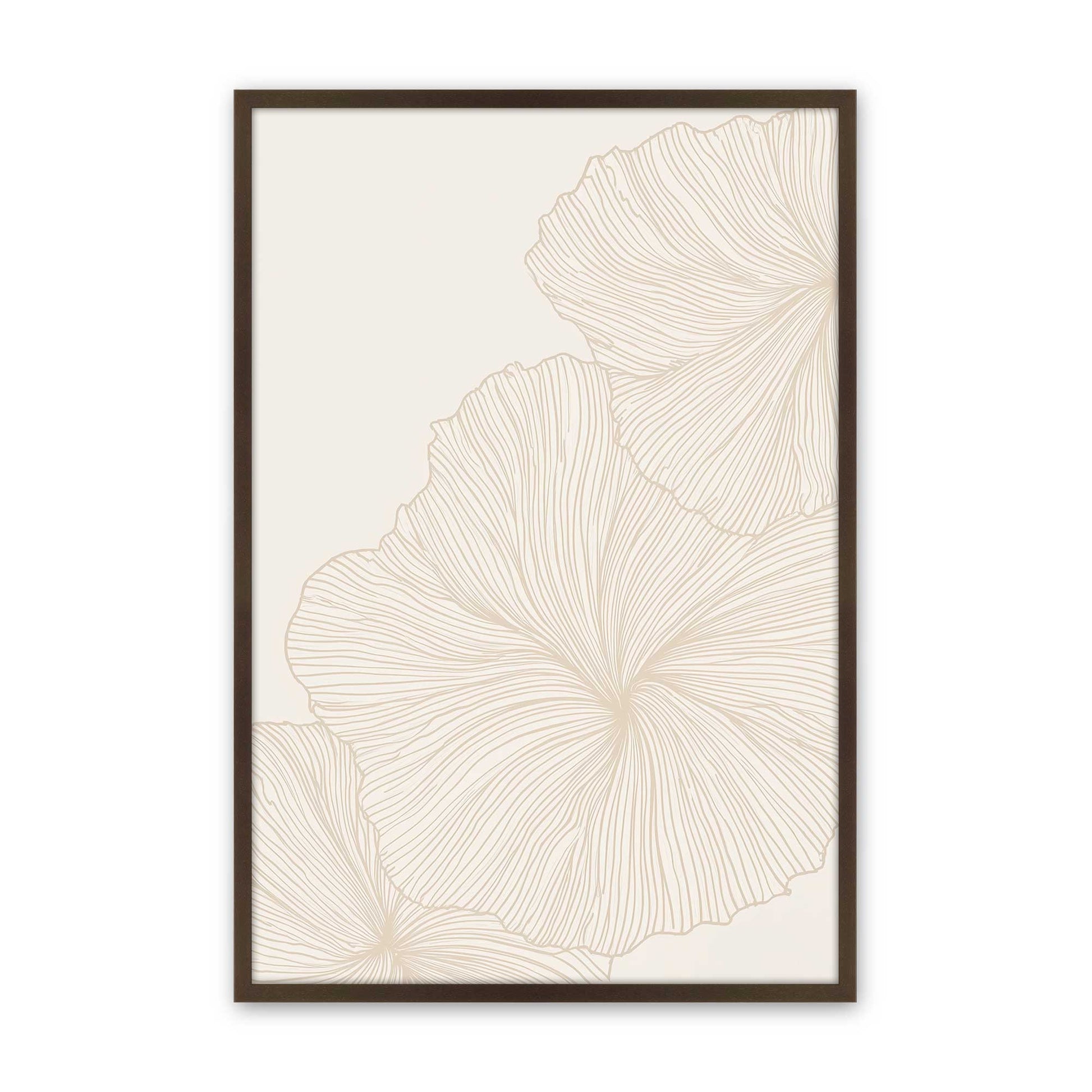 [Color:Belvinder Brown], Picture of art in a Belvinder Brown frame