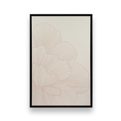 [Color:Satin Black], Picture of art in a Satin Black frame