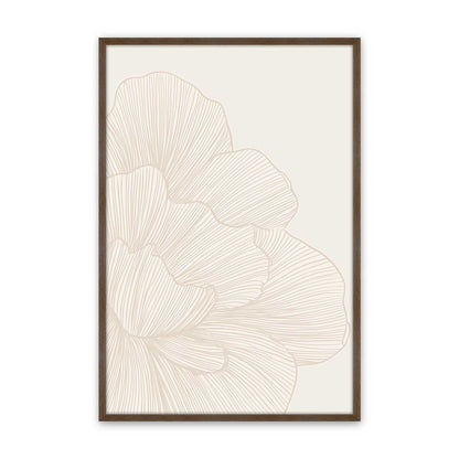 [Color:Walnut], Picture of art in a Walnut frame
