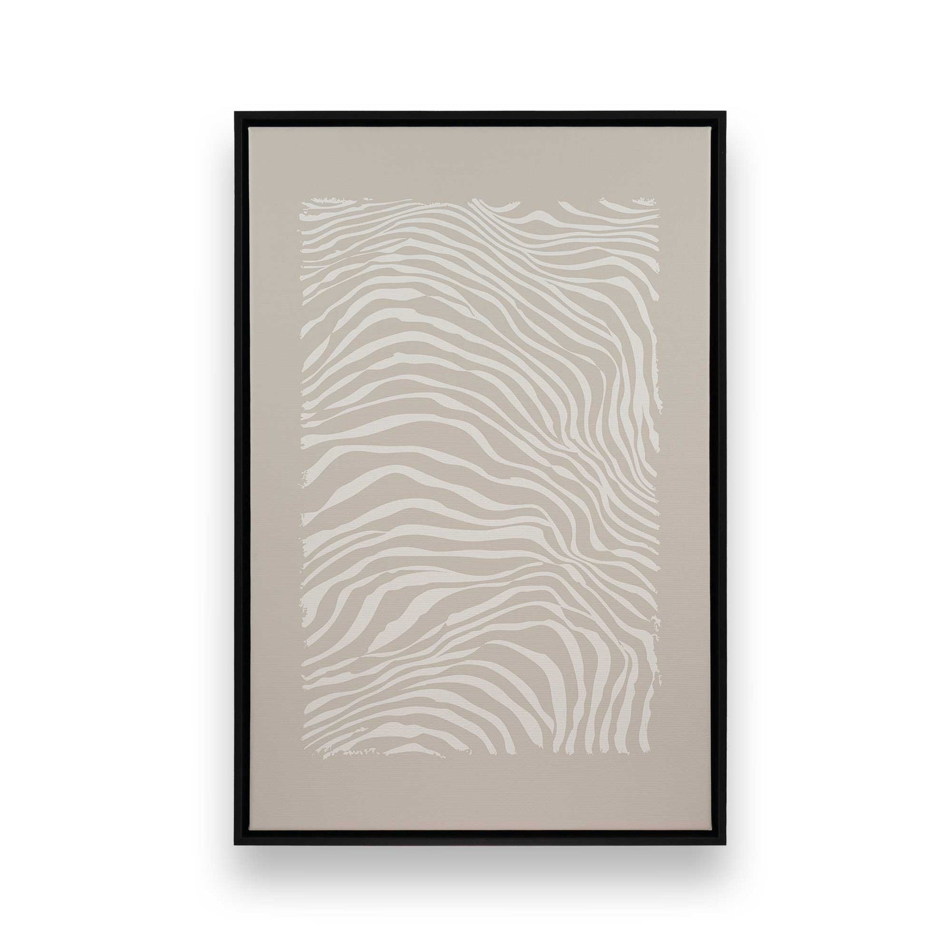 [Color:Satin Black], Picture of art in a Satin Black frame