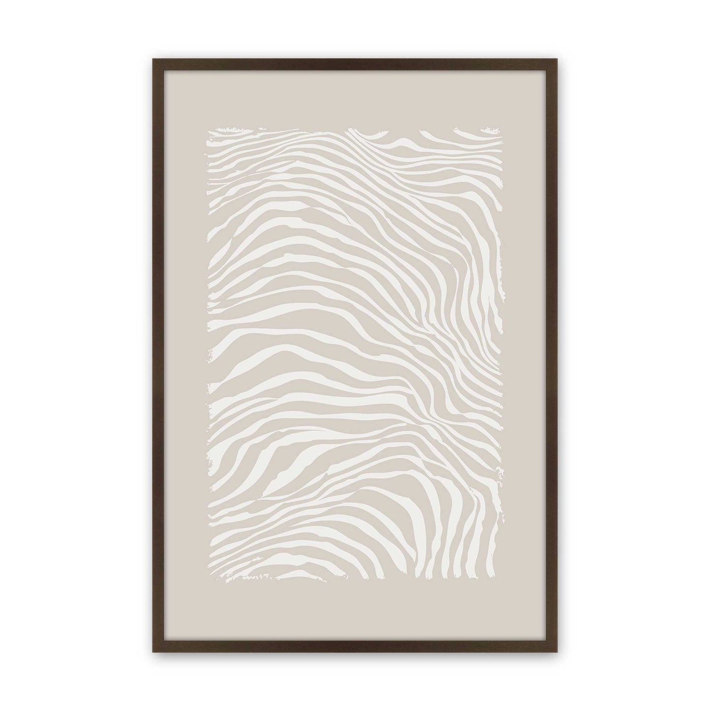[Color:Belvinder Brown], Picture of art in a Belvinder Brown frame