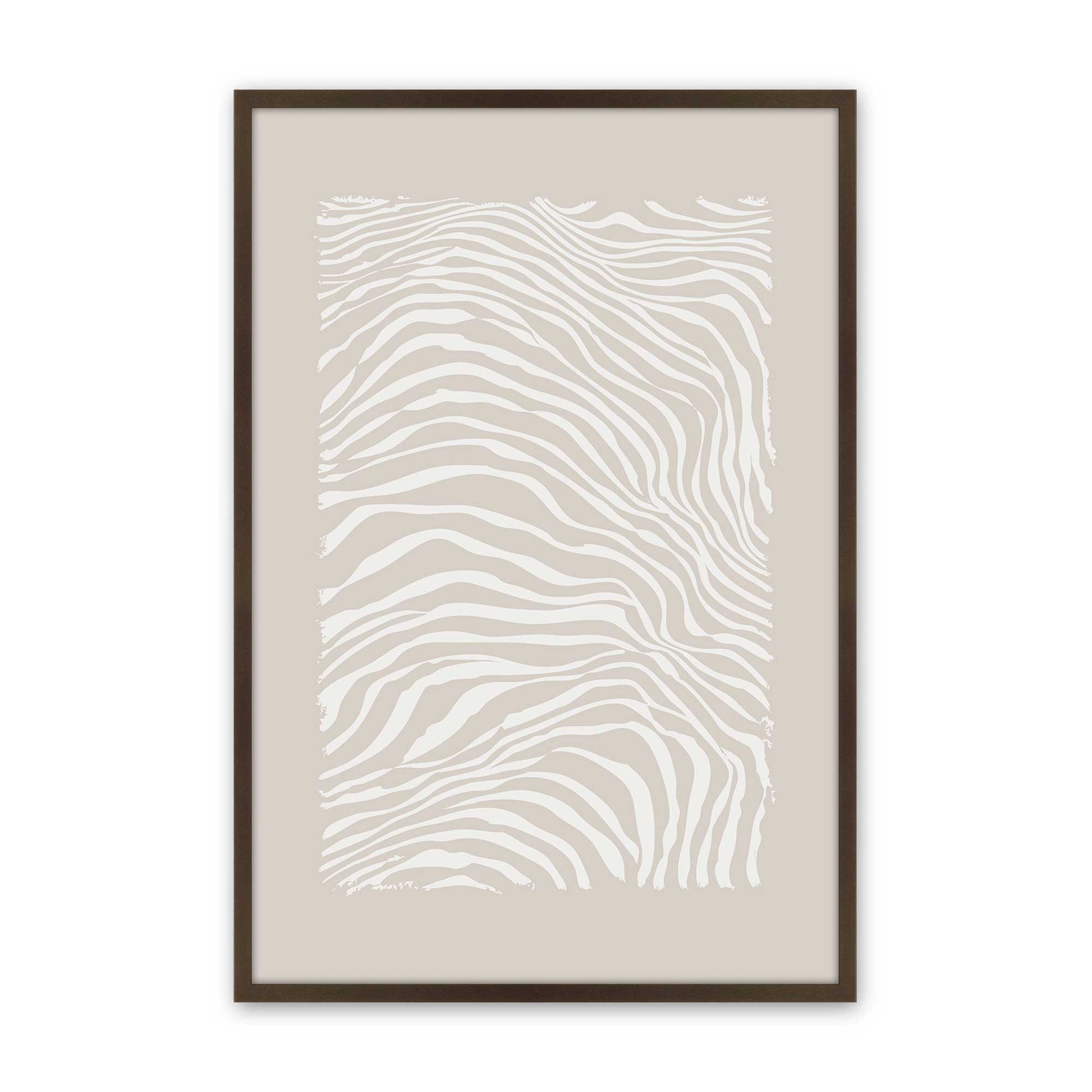 [Color:Brown], Picture of art in a Brown frame