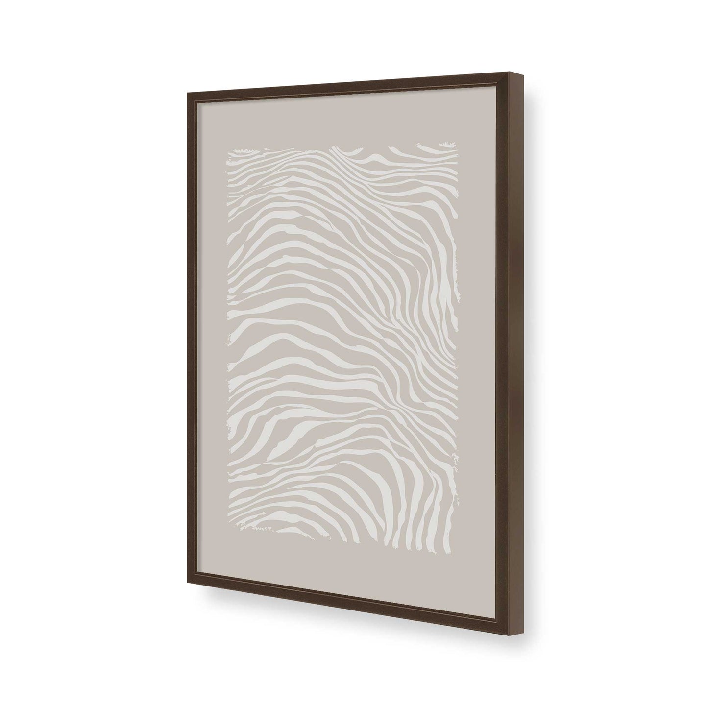 [Color:Belvinder Brown], Picture of art in a Belvinder Brown frame of the corner