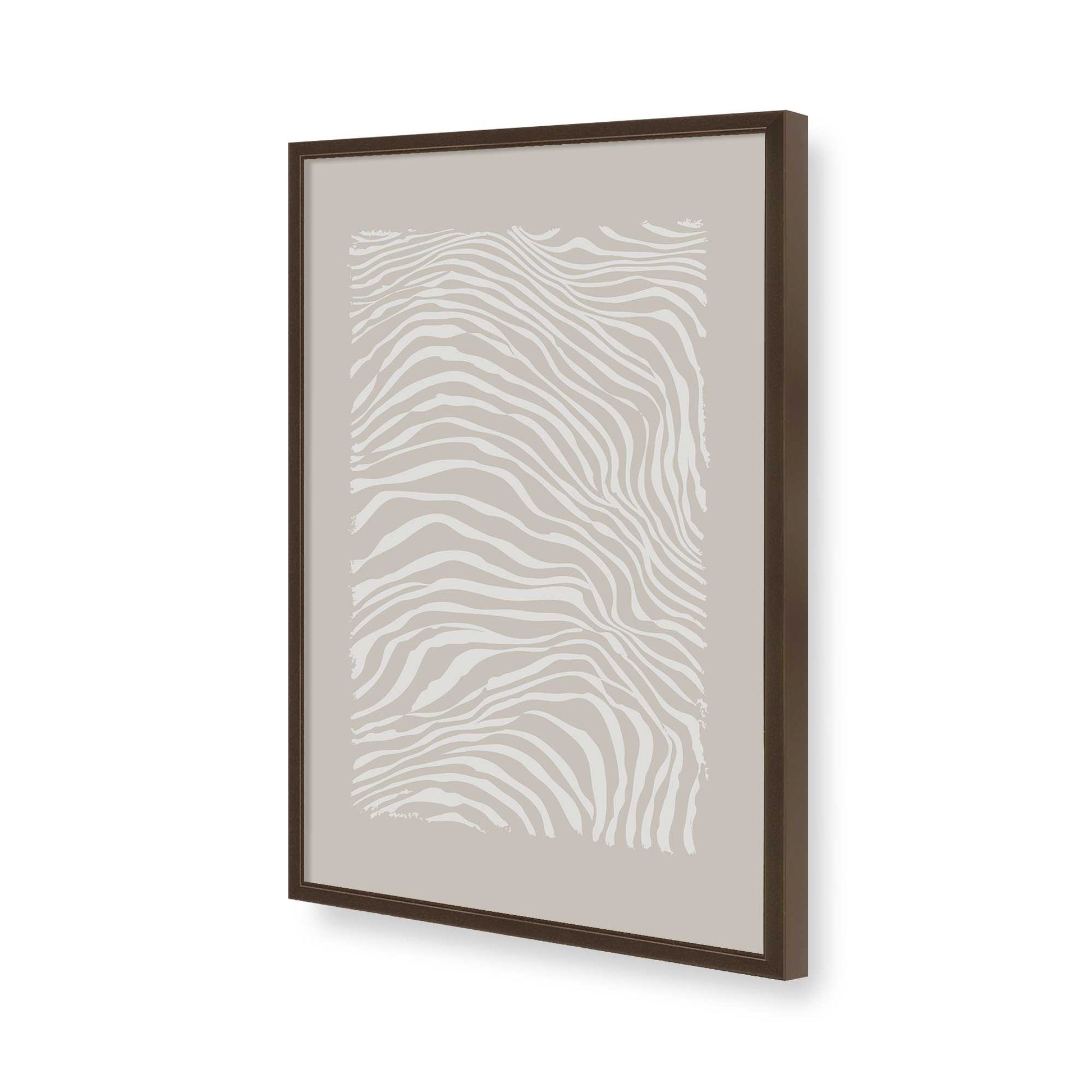 [Color:Belvinder Brown], Picture of art in a Belvinder Brown frame of the corner