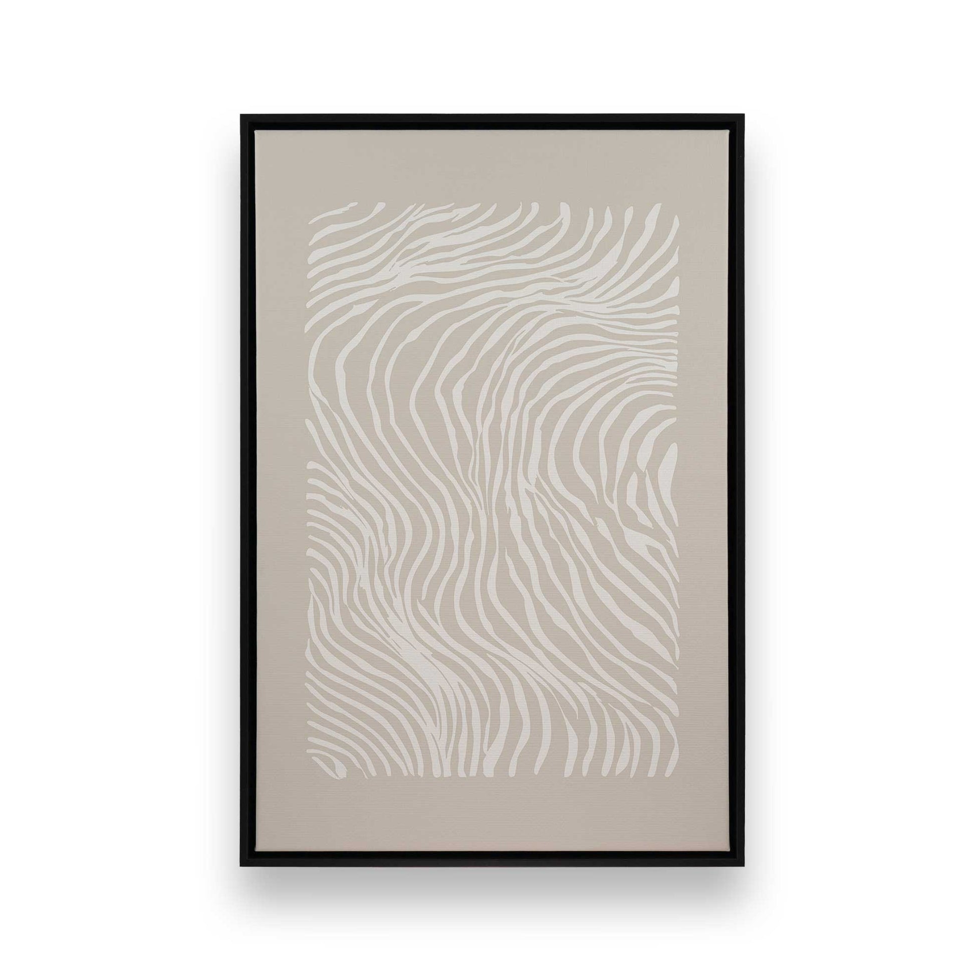 [Color:Satin Black], Picture of art in a Satin Black frame